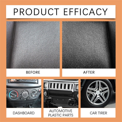 ⏰ 50% OFF: Make Your Car Look New Again! Auto plastic restorer kit. Restores faded trim in minutes.