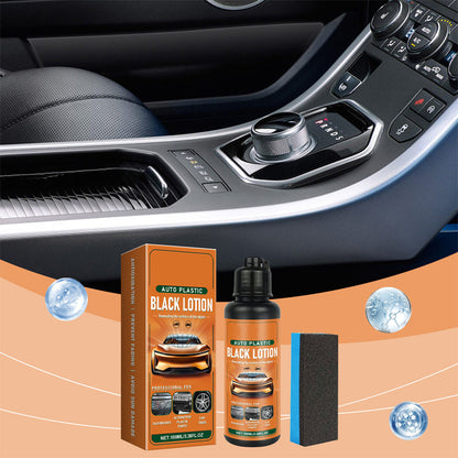 ⏰ 50% OFF: Make Your Car Look New Again! Auto plastic restorer kit. Restores faded trim in minutes.