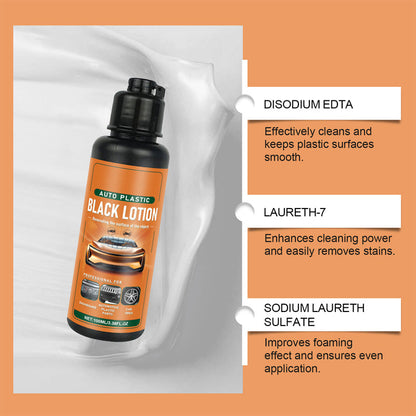 ⏰ 50% OFF: Make Your Car Look New Again! Auto plastic restorer kit. Restores faded trim in minutes.