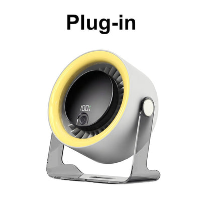 High-Speed Desktop Fan with TEC Cooling | 50% Off Summer Sale