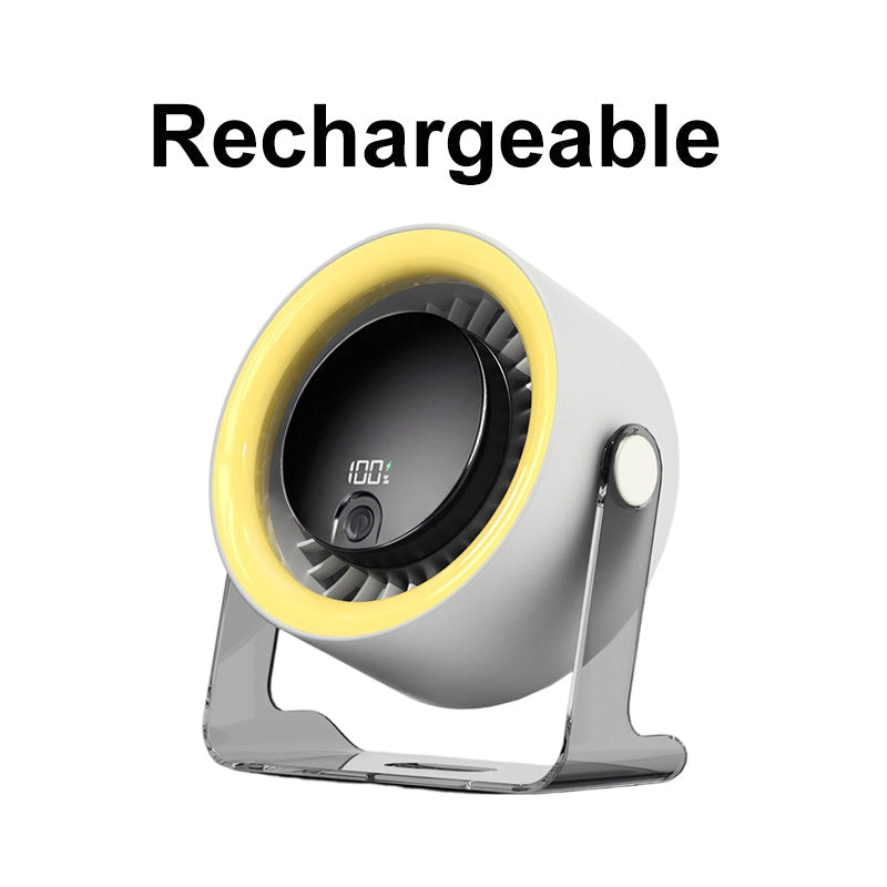 High-Speed Desktop Fan with TEC Cooling | 50% Off Summer Sale