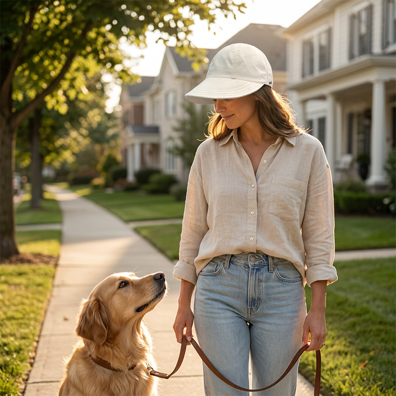 🔥LAST DAY SALE: ONLY ￡15.99!!🎁✨Women’s UPF 50+ Elegant Foldable Sun Hat – Wide-Brim Cotton Bucket Hat with Neck Flap & Adjustable Strap 🌞🇬🇧 | Packable, Breathable & Beach-Ready