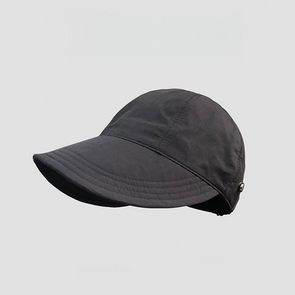 🔥LAST DAY SALE: ONLY ￡15.99!!🎁✨Women’s UPF 50+ Elegant Foldable Sun Hat – Wide-Brim Cotton Bucket Hat with Neck Flap & Adjustable Strap 🌞🇬🇧 | Packable, Breathable & Beach-Ready