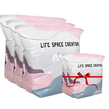 🧳 50% Off | No-Pump Vacuum Storage Bags – Just Press to Save 80% Space! 💨