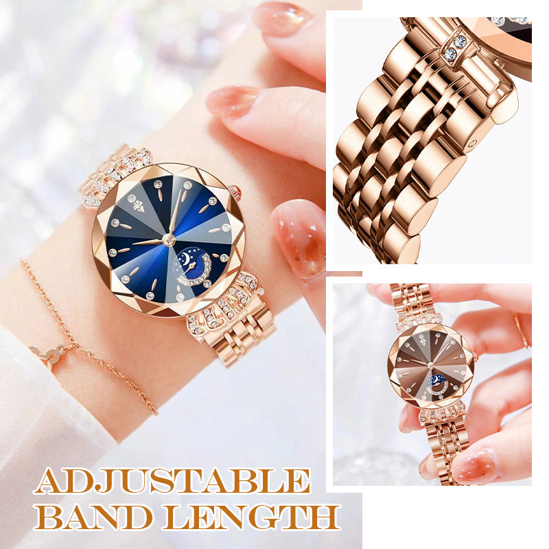 🌙✨ Fashionable Star & Moon Watch for Women ✨💎