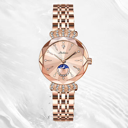 🌙✨ Fashionable Star & Moon Watch for Women ✨💎