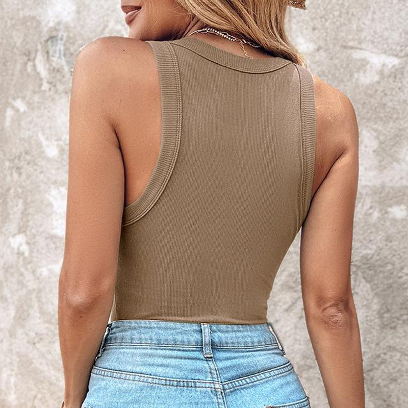 🌸 Soft Ribbed Vest Top with Shelf Bra – Cosy, Supportive & Perfect for Layering 💕