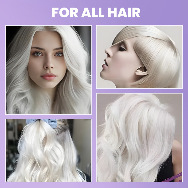 🏆 Last Day Special Price £9.99 ! ✨Moisturizing Purple Hair Mask with Long-Lasting Scent, Anti-Brass Deep Conditioning Mask for Blonde Bleached Hair