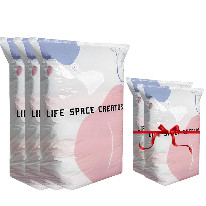 🧳 50% Off | No-Pump Vacuum Storage Bags – Just Press to Save 80% Space! 💨