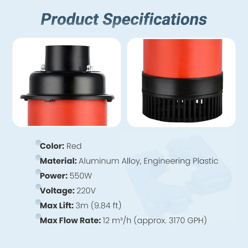 🐟 2-in-1 Pond Aerator & Pump 💧