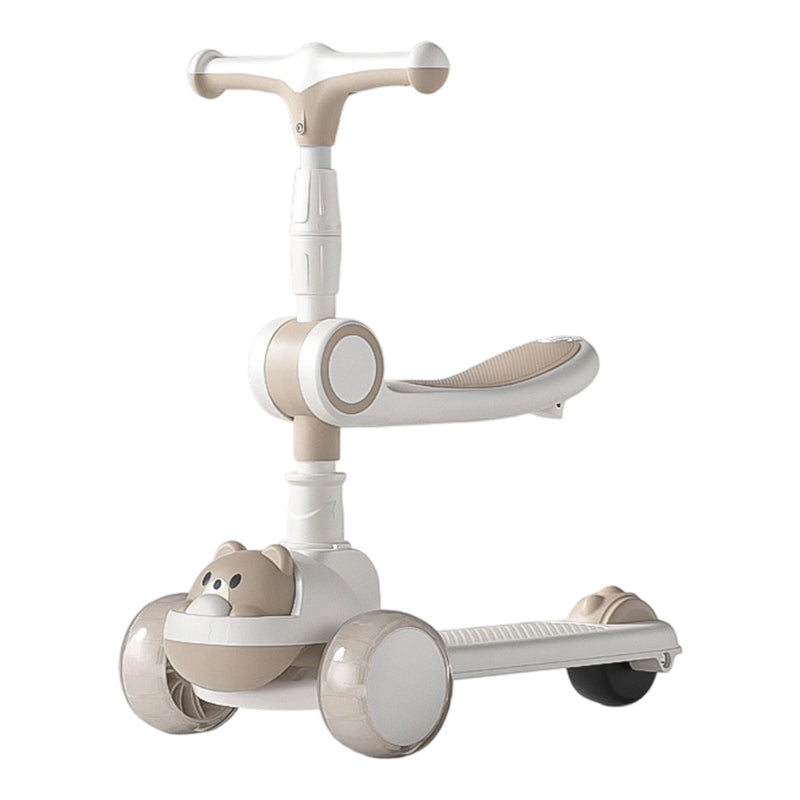 🛴 Anti-Tip Kick Scooter for Kids with Light-Up Wheels – Safe, Stable and Fun for Outdoor Play ✨