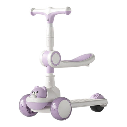 🛴 Anti-Tip Kick Scooter for Kids with Light-Up Wheels – Safe, Stable and Fun for Outdoor Play ✨