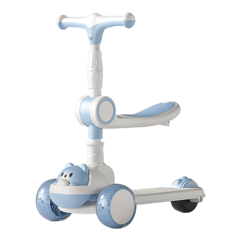 🛴 Anti-Tip Kick Scooter for Kids with Light-Up Wheels – Safe, Stable and Fun for Outdoor Play ✨