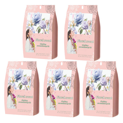 🌸 Floral Camphor Balls – Insect Repellent and Mildew Proof Wardrobe Freshener ✨