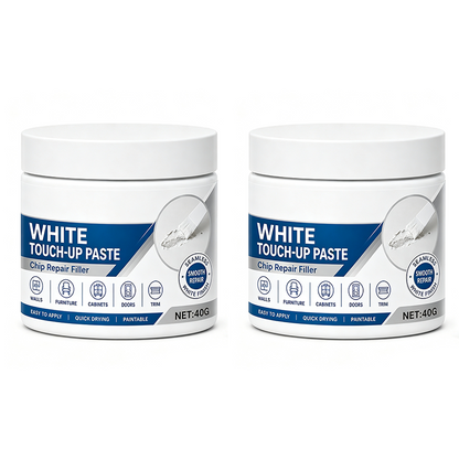 ✨ 50% Off – White Furniture Touch-Up Paste with Brush 🖌️