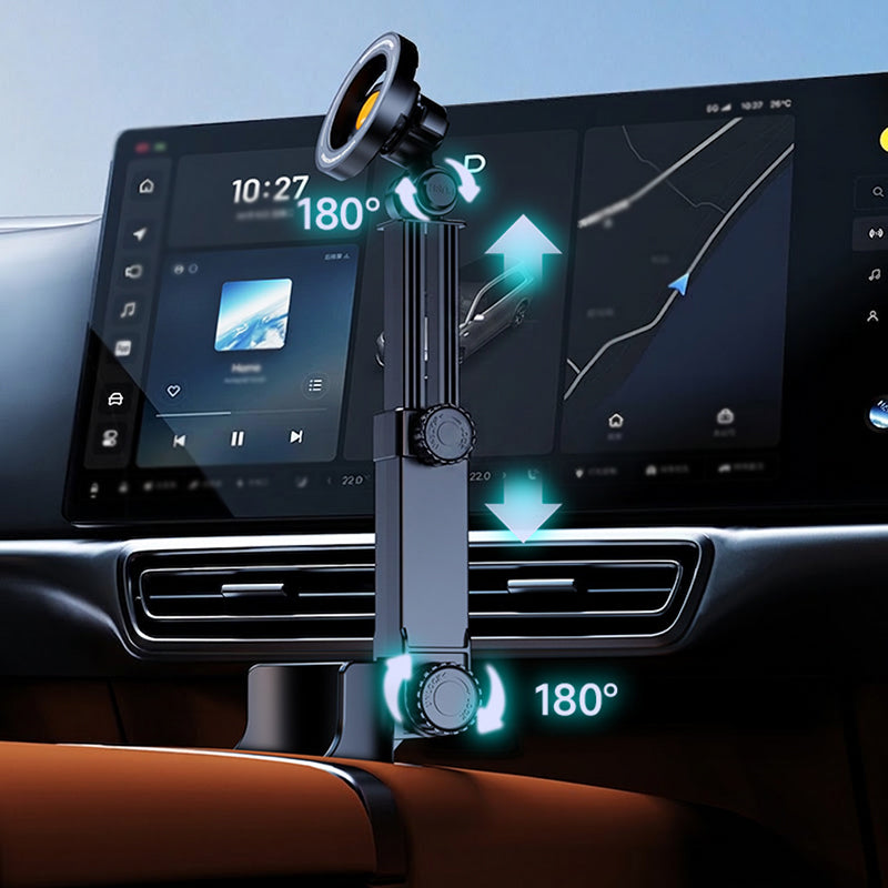 🚗 LIMITED-TIME 50% OFF! ✨ Universal Adjustable Cup Holder Phone Mount – 360° Rotation, Secure Fit For All Phones 🌿