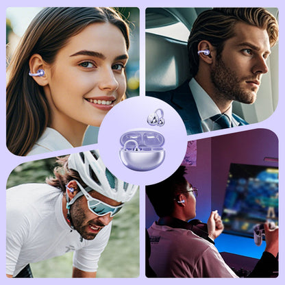 🔥 50% Off – Clip-On Open Ear Earbuds | Bluetooth 5.4 & Noise Cancelling 🎶