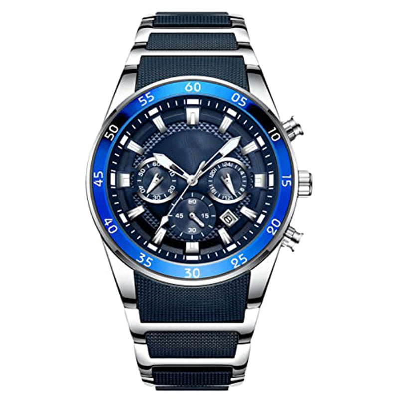 ✨ 50% Off – Men's Waterproof Multifunctional Quartz Watch ⌚