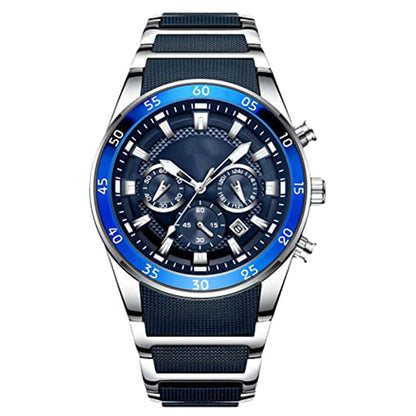 ✨ 50% Off – Men's Waterproof Multifunctional Quartz Watch ⌚