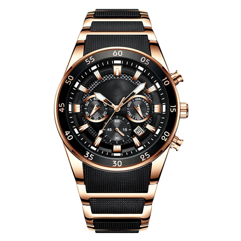 ✨ 50% Off – Men's Waterproof Multifunctional Quartz Watch ⌚