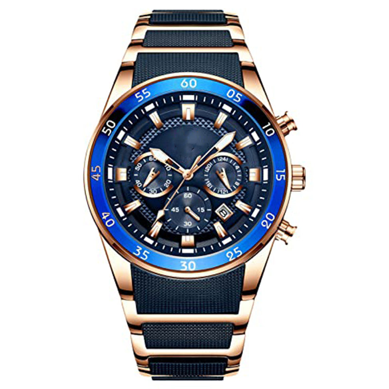✨ 50% Off – Men's Waterproof Multifunctional Quartz Watch ⌚