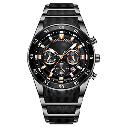 ✨ 50% Off – Men's Waterproof Multifunctional Quartz Watch ⌚