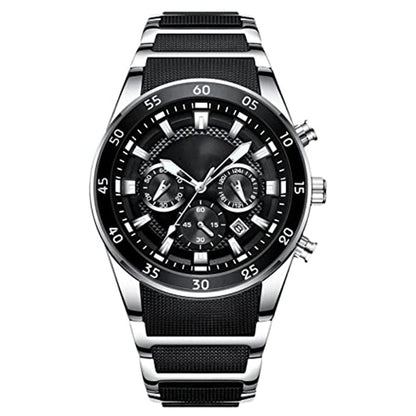 ✨ 50% Off – Men's Waterproof Multifunctional Quartz Watch ⌚