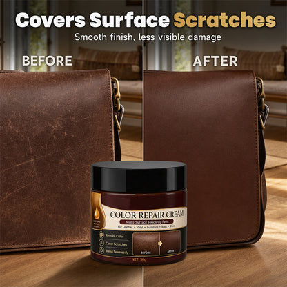 ✨ 50% Off – Brown Leather Colour Repair Cream 🛋️