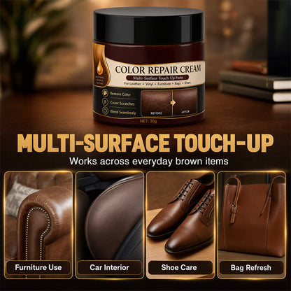 ✨ 50% Off – Brown Leather Colour Repair Cream 🛋️