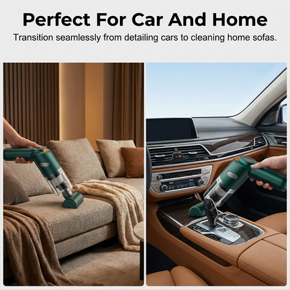🚗 50% Off | High-Power Cordless Car Vacuum Kit – Just Press to Blast Away All Dirt & Dust! 💨