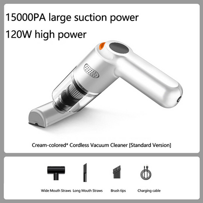 🚗 50% Off | High-Power Cordless Car Vacuum Kit – Just Press to Blast Away All Dirt & Dust! 💨