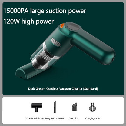 🚗 50% Off | High-Power Cordless Car Vacuum Kit – Just Press to Blast Away All Dirt & Dust! 💨