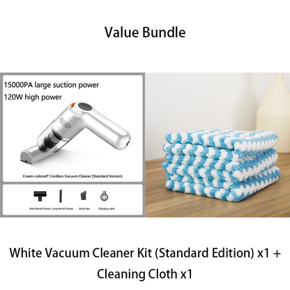 🚗 50% Off | High-Power Cordless Car Vacuum Kit – Just Press to Blast Away All Dirt & Dust! 💨