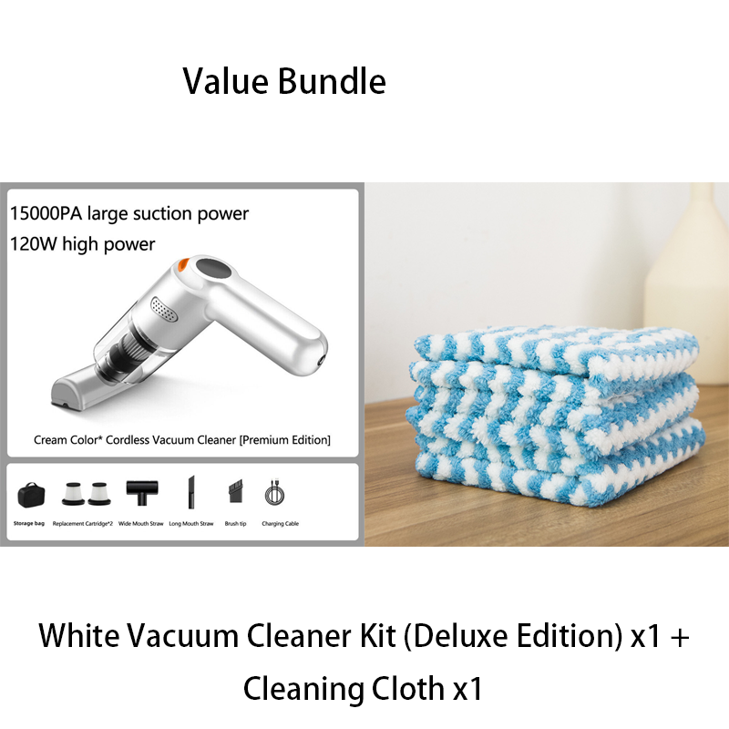 🚗 50% Off | High-Power Cordless Car Vacuum Kit – Just Press to Blast Away All Dirt & Dust! 💨