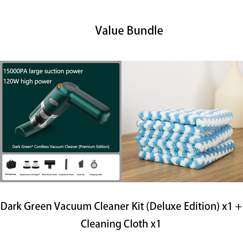 🚗 50% Off | High-Power Cordless Car Vacuum Kit – Just Press to Blast Away All Dirt & Dust! 💨