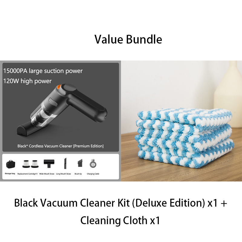 🚗 50% Off | High-Power Cordless Car Vacuum Kit – Just Press to Blast Away All Dirt & Dust! 💨