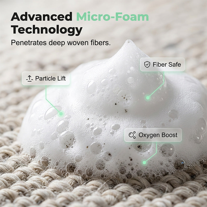 ✨ 50% Off | Waterless Carpet Cleaning Foam – No Wet Mess, Just Pure Clean! 🧽