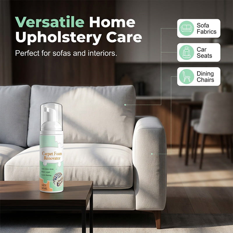 ✨ 50% Off | Waterless Carpet Cleaning Foam – No Wet Mess, Just Pure Clean! 🧽