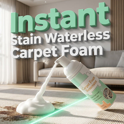 ✨ 50% Off | Waterless Carpet Cleaning Foam – No Wet Mess, Just Pure Clean! 🧽