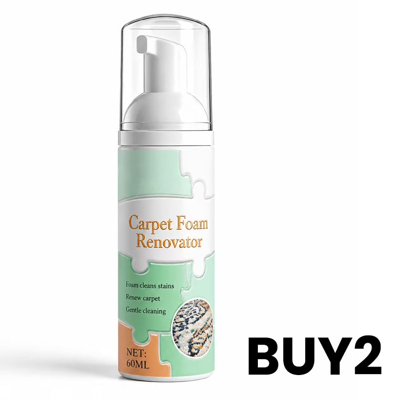 ✨ 50% Off | Waterless Carpet Cleaning Foam – No Wet Mess, Just Pure Clean! 🧽