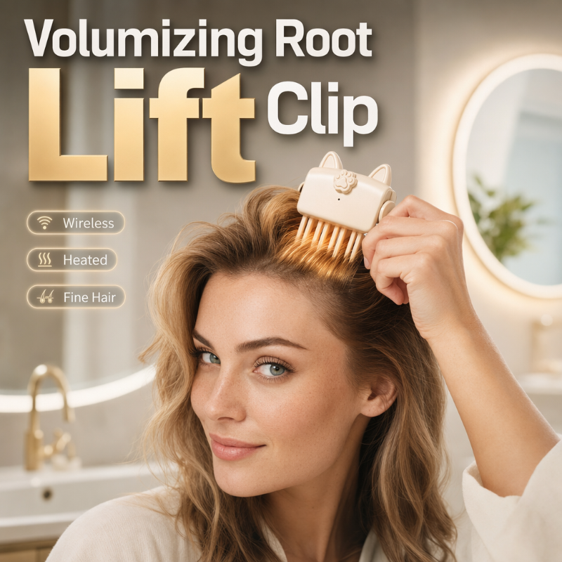 ✨ 50% Off | Volumizing Root Lift Clips – Just Clip to Save Flat Hair! 💇‍♀️