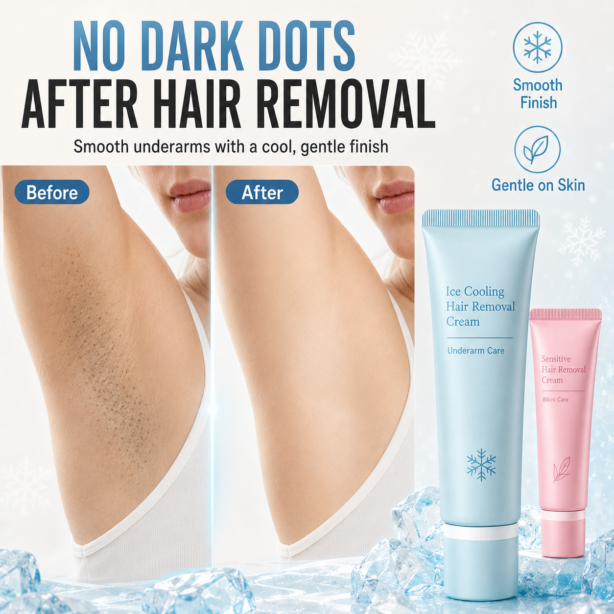 🥳2026 HOT SALE🥳💞50K+ SOLD! 🌸🪒 50% OFF! Gentle Hair Removal Cream – Dual‑care for underarms & bikini area. Plant extracts soothe & moisturise – removes hair without irritation! ✨🛡️