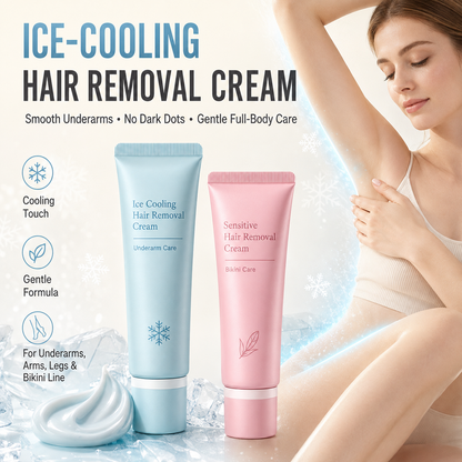🥳2026 HOT SALE🥳💞50K+ SOLD! 🌸🪒 50% OFF! Gentle Hair Removal Cream – Dual‑care for underarms & bikini area. Plant extracts soothe & moisturise – removes hair without irritation! ✨🛡️