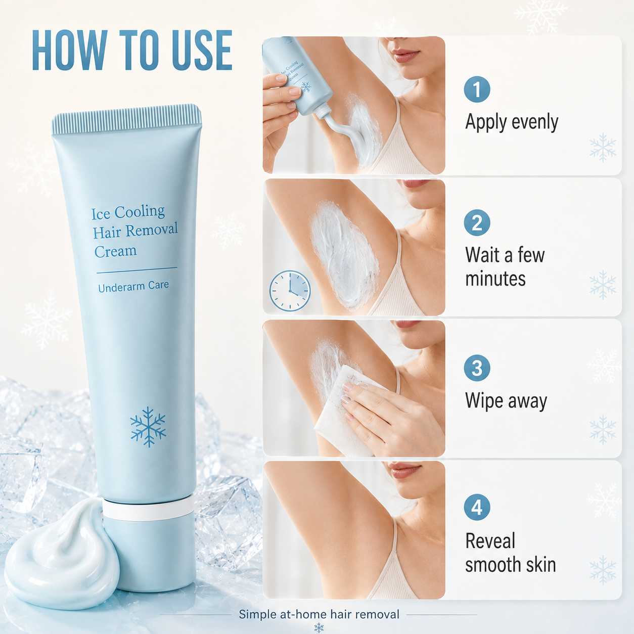 🥳2026 HOT SALE🥳💞50K+ SOLD! 🌸🪒 50% OFF! Gentle Hair Removal Cream – Dual‑care for underarms & bikini area. Plant extracts soothe & moisturise – removes hair without irritation! ✨🛡️