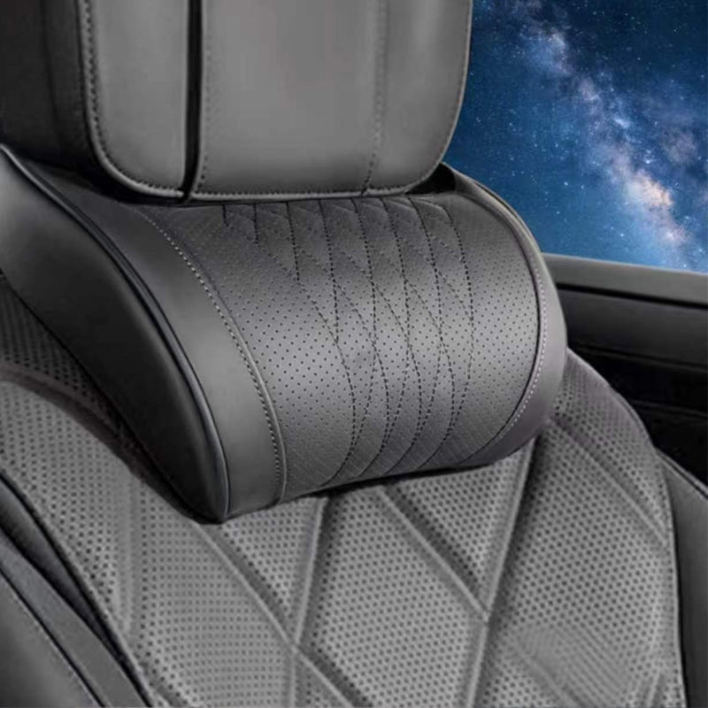 🚗 50% OFF! Universal Memory Foam Car Headrest Neck Pillow ✨ 360° Ergonomic Support, Instant Neck Pain Relief For All Cars & Office Chairs 🌿