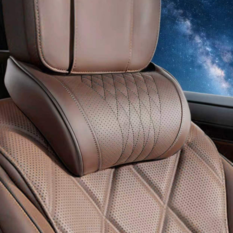 🚗 50% OFF! Universal Memory Foam Car Headrest Neck Pillow ✨ 360° Ergonomic Support, Instant Neck Pain Relief For All Cars & Office Chairs 🌿