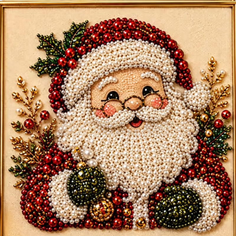 🎅 50% OFF EARLY XMAS SALE! ✨ Christmas Pearl & Rhinestone Painting Kit – Create DIY Gifts & Festive Decor Early 🎄
