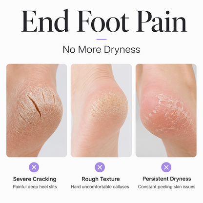 🧦 50% OFF TODAY ONLY! ✨ Silicone Moisturizing Socks for Dry Cracked Feet – Soften Heels & Instant Foot Repair 🌿