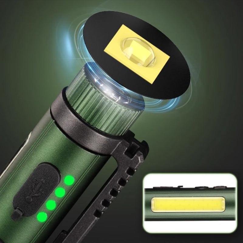 🧲 SAVE 50% NOW! 💡 Multifunctional Magnetic Pen Work Light – Strong Magnet Base & Super Bright Pocket Torch For Mechanics 🔧
