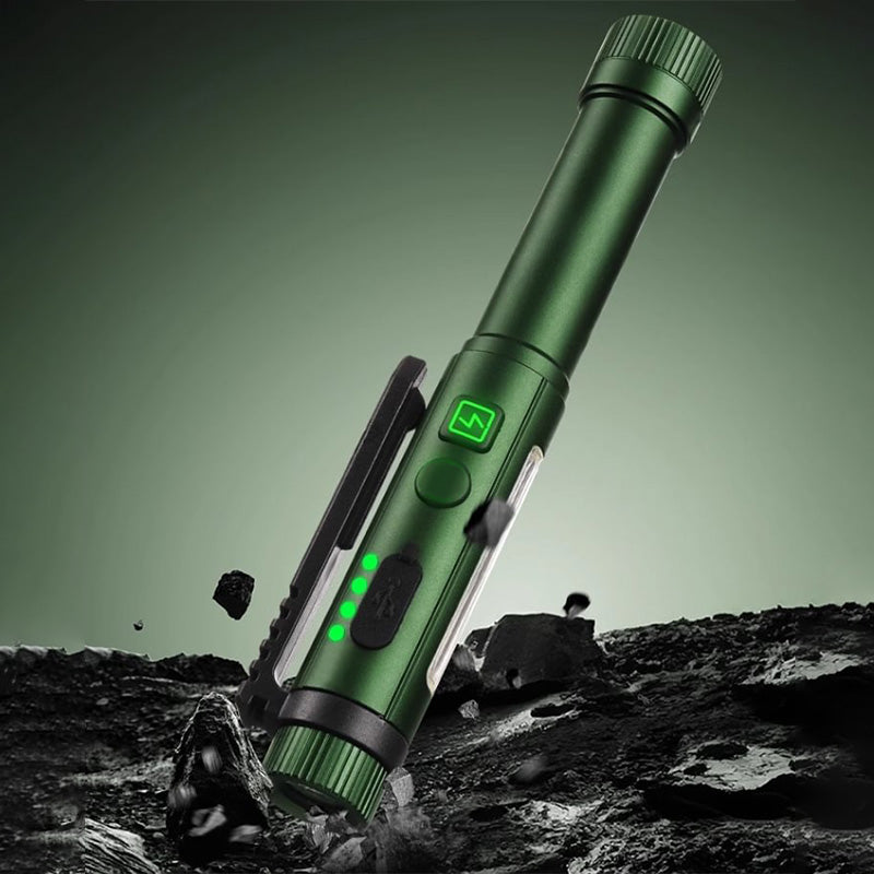 🧲 SAVE 50% NOW! 💡 Multifunctional Magnetic Pen Work Light – Strong Magnet Base & Super Bright Pocket Torch For Mechanics 🔧